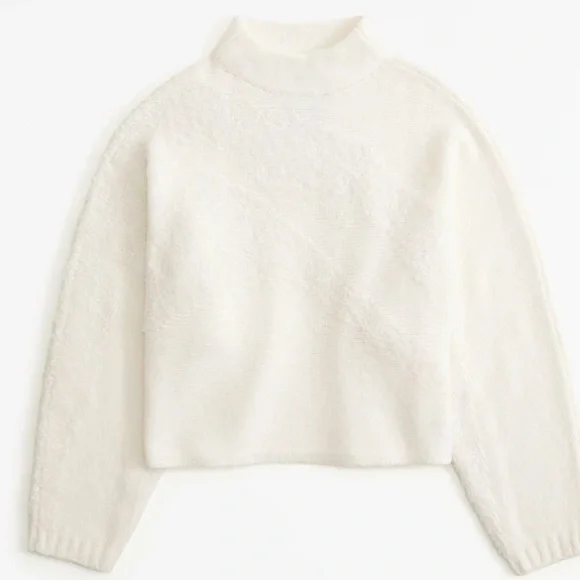 Abercrombie Mock Neck Dolman Sweater - Picture 3 of 6